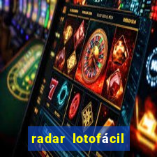 radar lotofácil com br