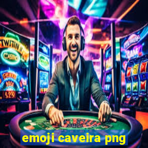 emoji caveira png