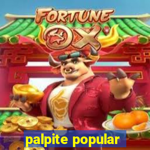 palpite popular