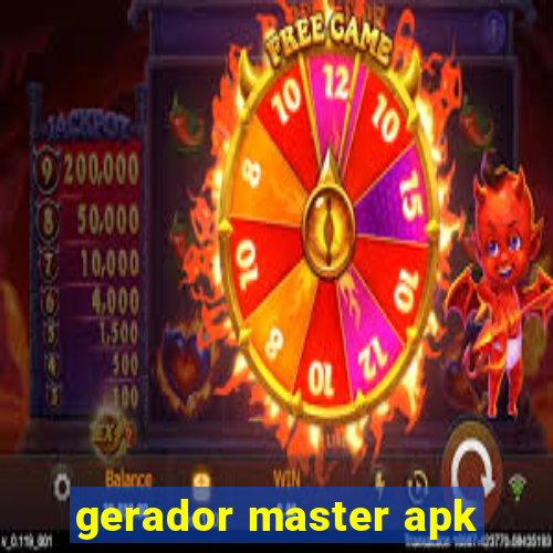 gerador master apk