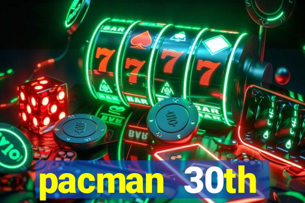 pacman 30th anniversary sonic