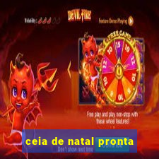 ceia de natal pronta