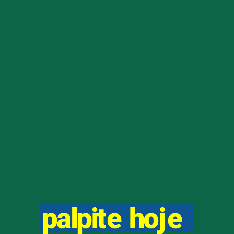 palpite hoje