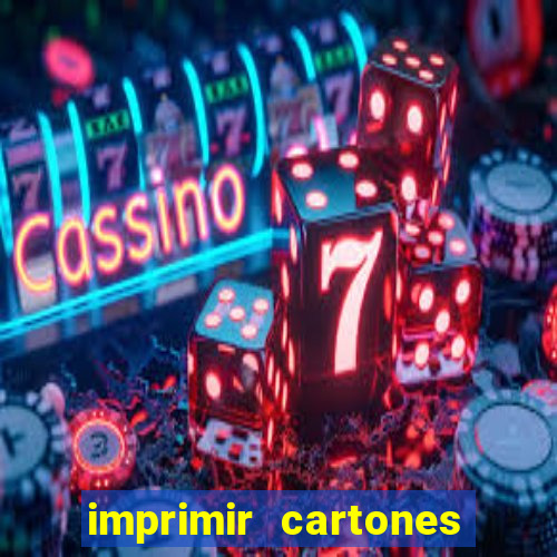 imprimir cartones de bingo