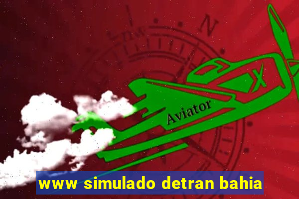 www simulado detran bahia