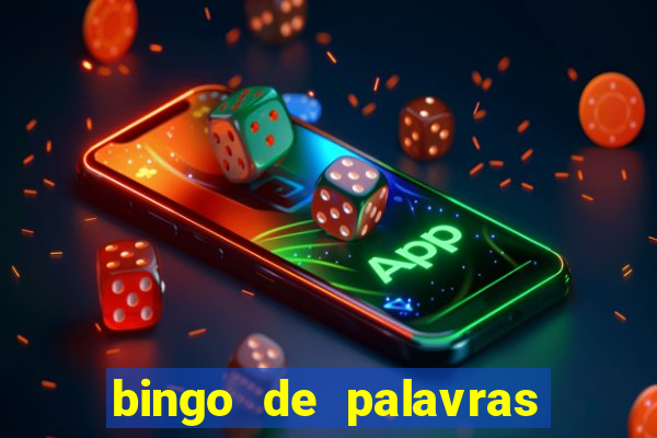 bingo de palavras cha de bebe