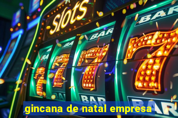 gincana de natal empresa