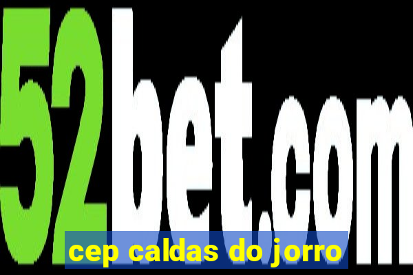 cep caldas do jorro