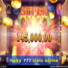 lucky 777 slots online