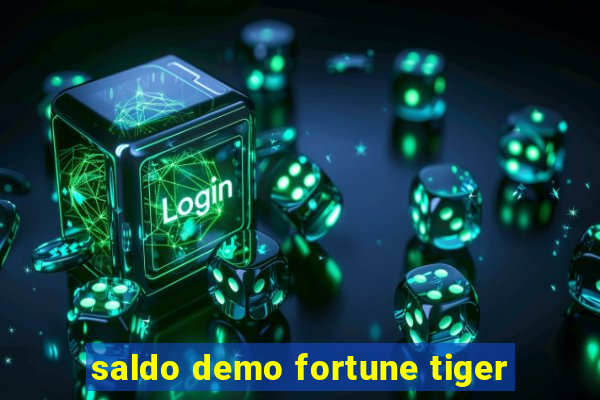 saldo demo fortune tiger