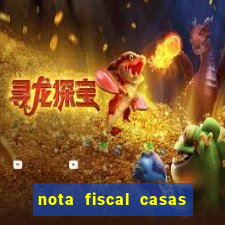 nota fiscal casas bahia 2 via