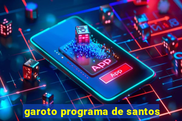 garoto programa de santos